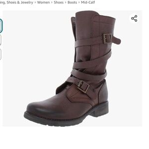 Steve Madden Hunger Games Banddit Boots, Fine grain leather size 10 Like New